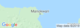 Manokwari map